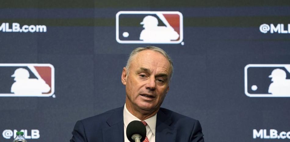 Rob Manfred, comisionado de las Grandes Ligas.