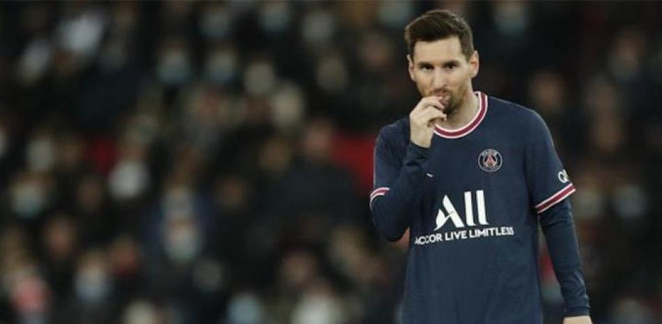 Lionel Messi, estelar jugador del onceno francés PSG.