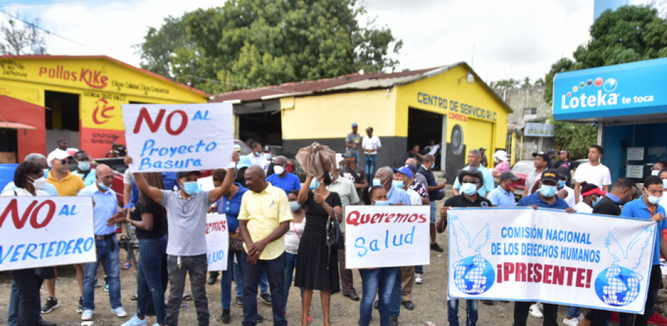 Los vecinos de la zona han realizado varias protestas. ARCHIVO/LD