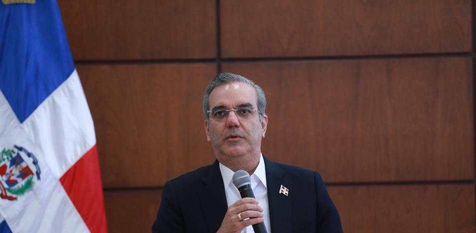 Fotografía del presidente de la República, Luis Abinader/ Twitter