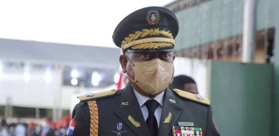 El mayor general Celín Rubio Terrero.