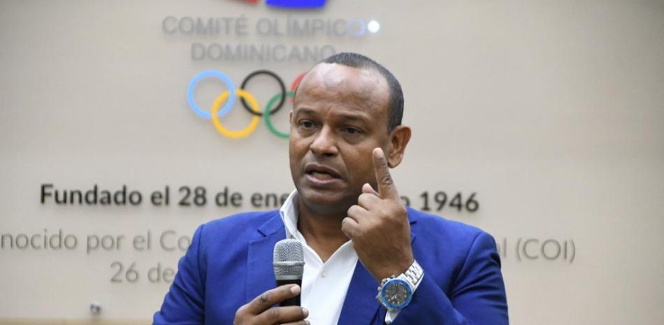 Gilberto García es el secretario general del Comité Olímpico Dominicano.