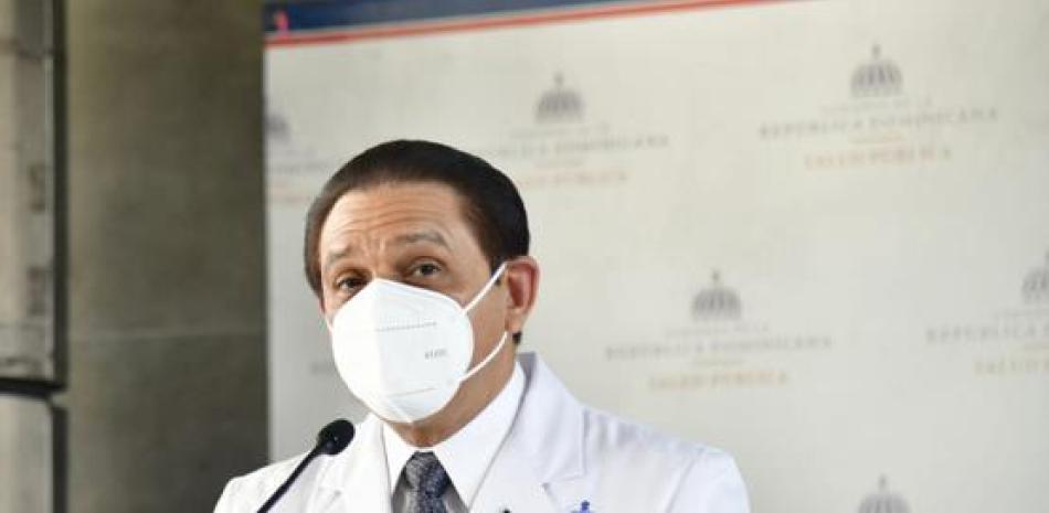 Ministro de Salud Publica Daniel Rivera. Foto de archivo