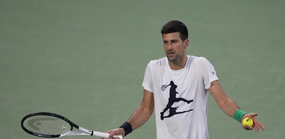 Novak Djokovic se siente en inmojorables condiciones.