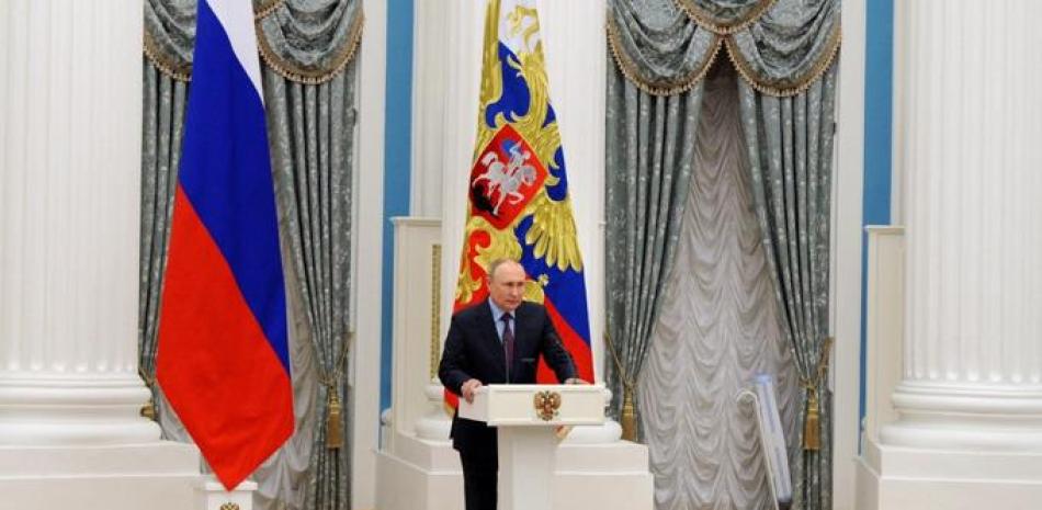 Vladimir Putin. Foto: Mikhail Klimentyev/AFP.