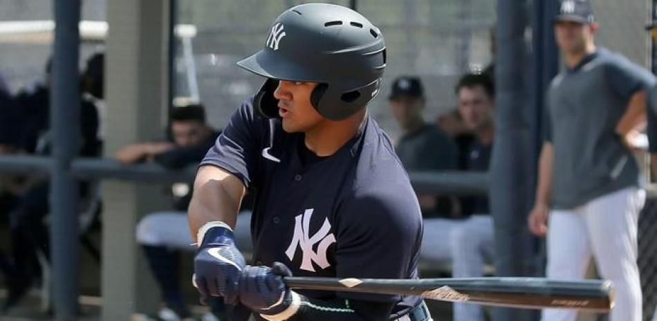 El dominicano Jasson Dom∂ínguez es el prospecto número dos de la organización de los Yankees y el 17 de todo el béisbol.