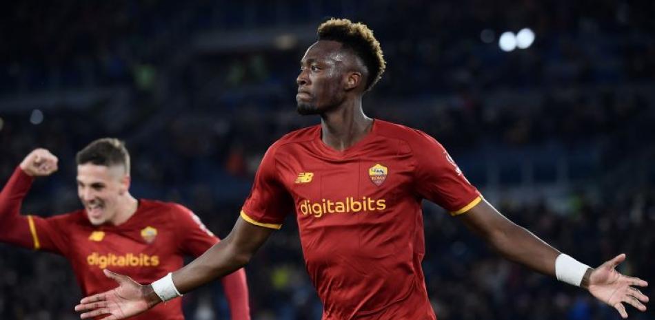 El inglés Tammy Abraham hizo su 13º gol en la temporada de su estreno de la Serie A.