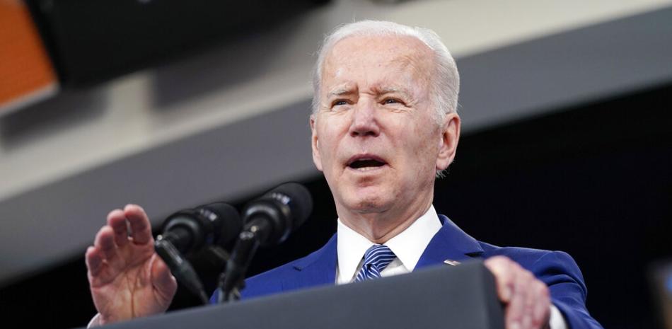 Joe Biden pronuncia un discurso en un auditorio de la Casa Blanca el 4 de marzo del 2022.

Foto: AP/Patrick Semansky