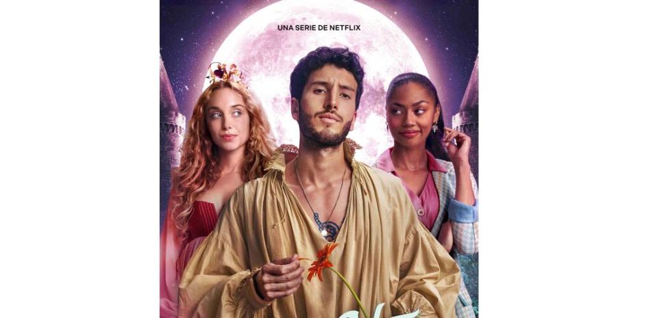 En esta imagen difundida por Netflix, el arte promocional de la serie "Érase una vez... pero ya no", con Mónica Maranillo, Sebastián Yatra y Nia Correia, que se estrena el viernes 11 de marzo de 2022.

Foto: Concha de la Rosa/Netflix vía AP