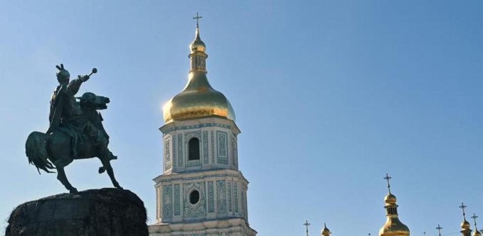 La catedral de Santa Sofía de la capital ucrania. SERGEI SUPINSKY (AFP)