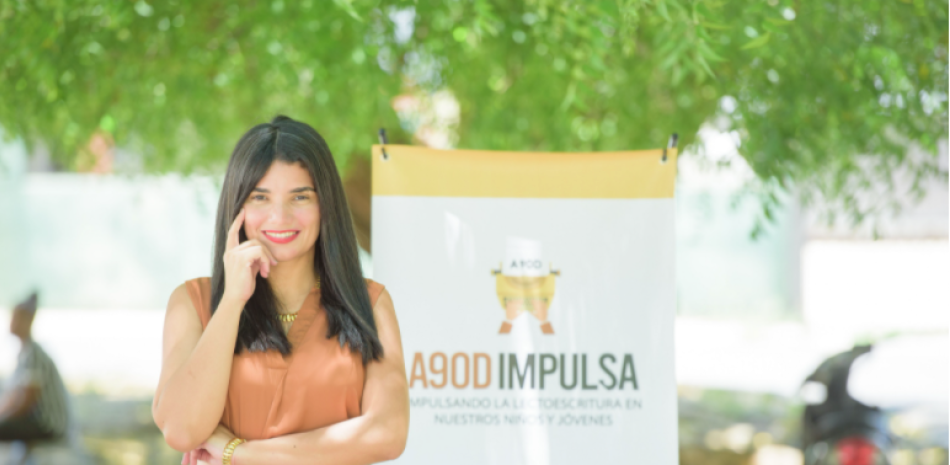 Keila González Báez, joven emprendedora que se ha dispuesto impactar al mundo con su proyecto creativo enfocado producción literaria. FUENTE EXTERNA