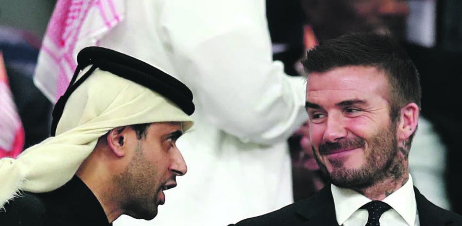 David Beckham cierra en Qatar los “negocios” de los médicos cubanos.