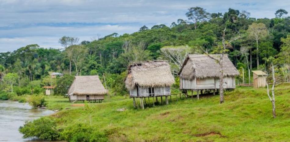 Pequeña aldea en la selva peruana. Archivo-EP