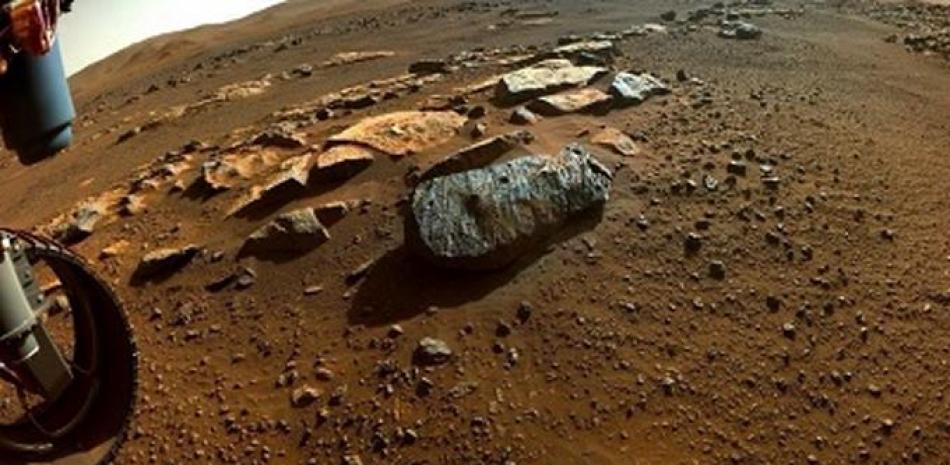 Rover Perseverance en el cráter Jezero. Foto> EP