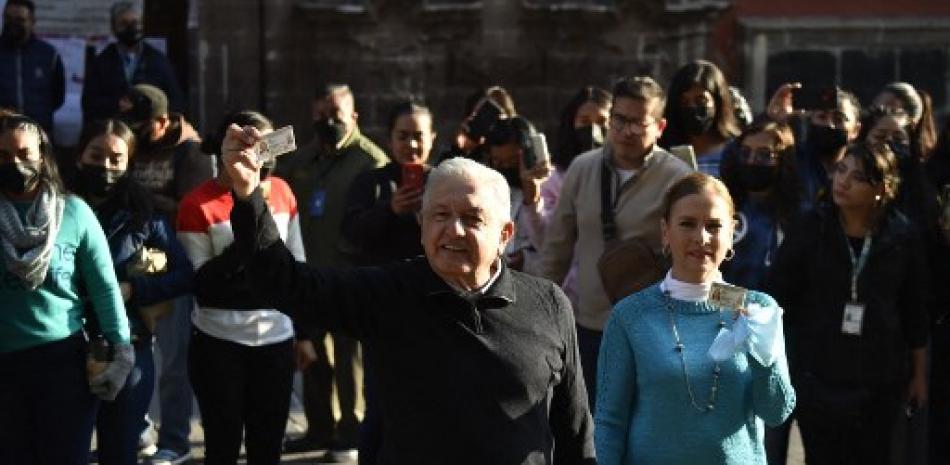 Manuel López Obrador. Foto: AFP.