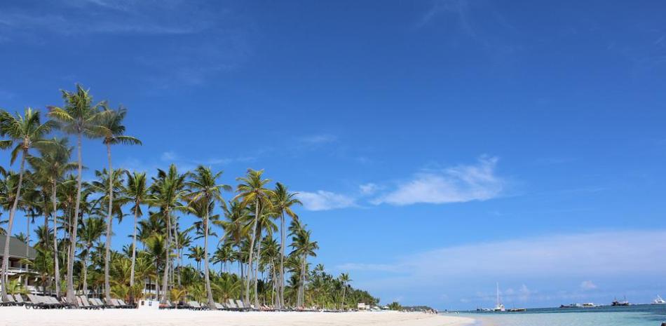 Playa en Punta Cana. Foto fuente externa.