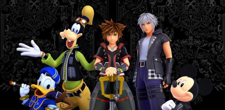 Personajes de Kingdom Hearts. Foto EFE
