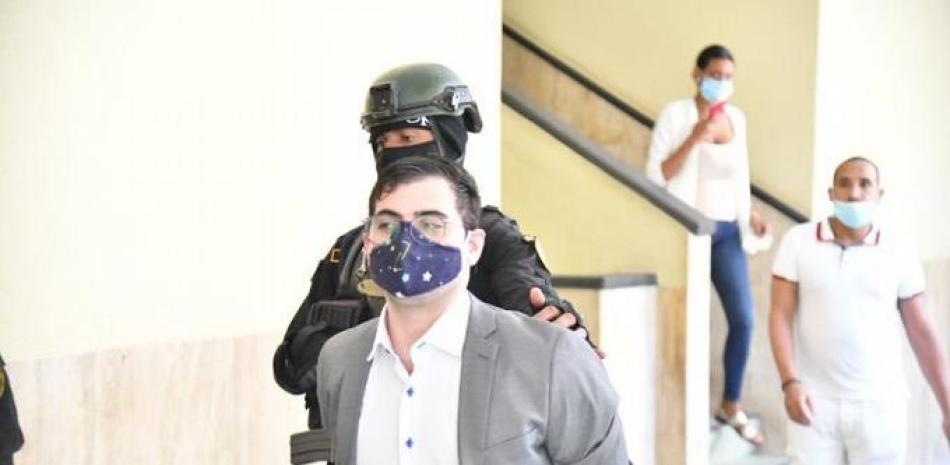 Gabriel Villanueva, condenado por el asesinato de Andreea Celea. Foto: Listín Diario