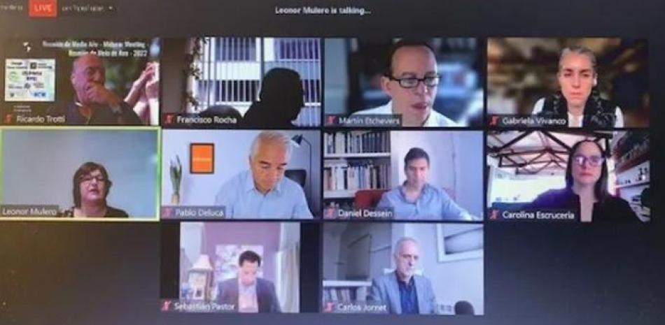 La reunión de medio año de la SIP se desarrolló virtual.