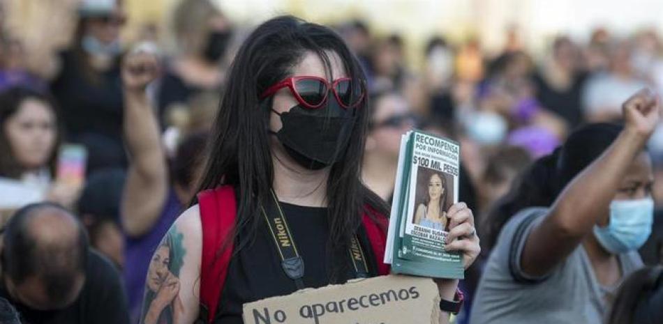 Protesta por justicia para Debanhi Escobar, EFE