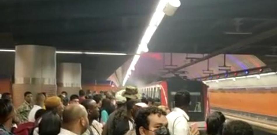 Metro de Santo Domingo. Foto: Listín Diario