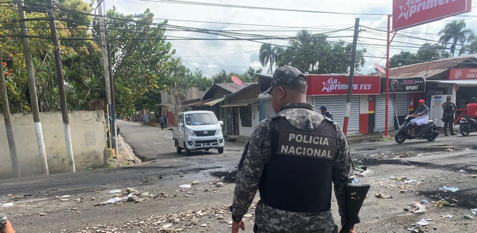 Imágenes de las protestas el Cibao. Fotos: Onelio Domínguez.