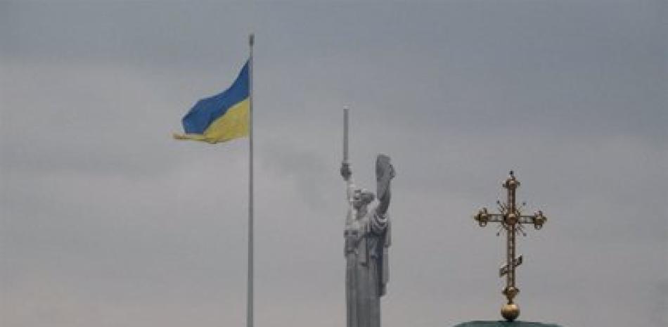 Bandera de Ucrania en Kiev.

Foto: BRYAN SMITH / ZUMA PRESS / CONTACTOPHOTO