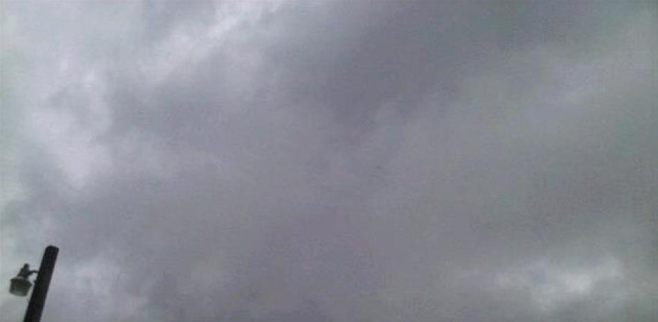 Nublado en Santo Domingo. Foto de archivo.