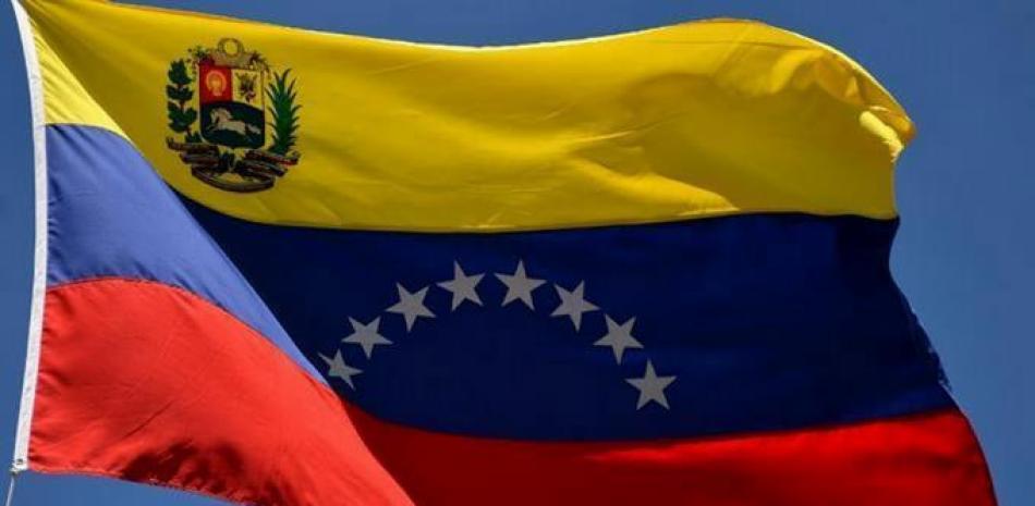 Bandera de Venezuela, foto de archivo