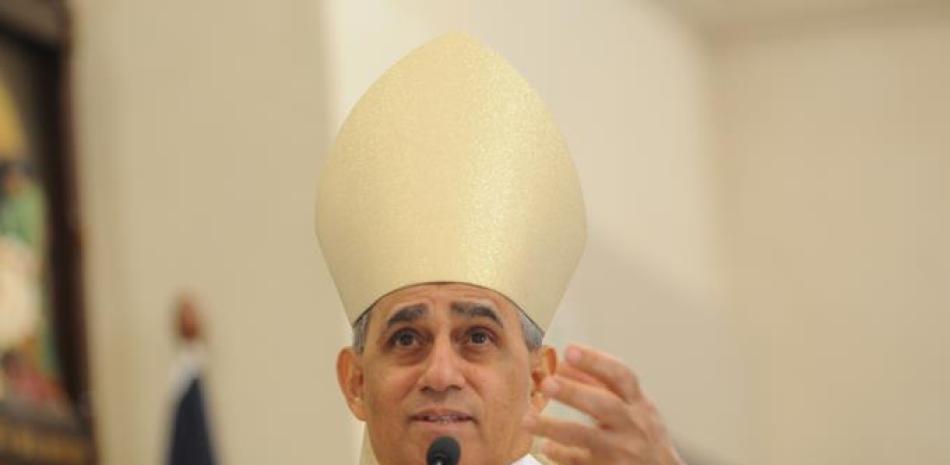 Monseñor Freddy de Jesús Bretón. Foto de archivo.