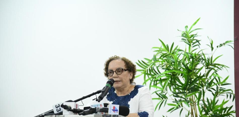 La procuradora general de la República, Miriam German Brito.

Foto: Raul Asencio | Listín Diario