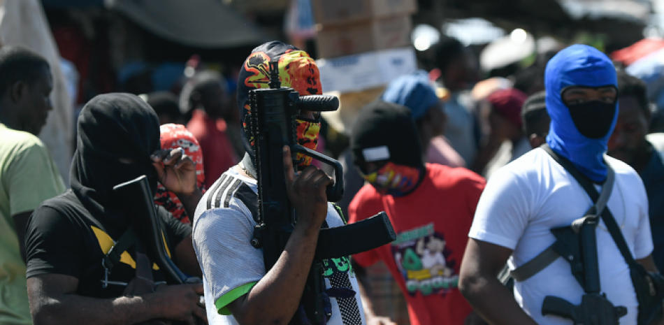 En Haití operan numerosas bandas armadas que controlan e imponen el terror en numerosas zonas del país, ante la mirada impotentes de sus autoridades. Foto de archivo