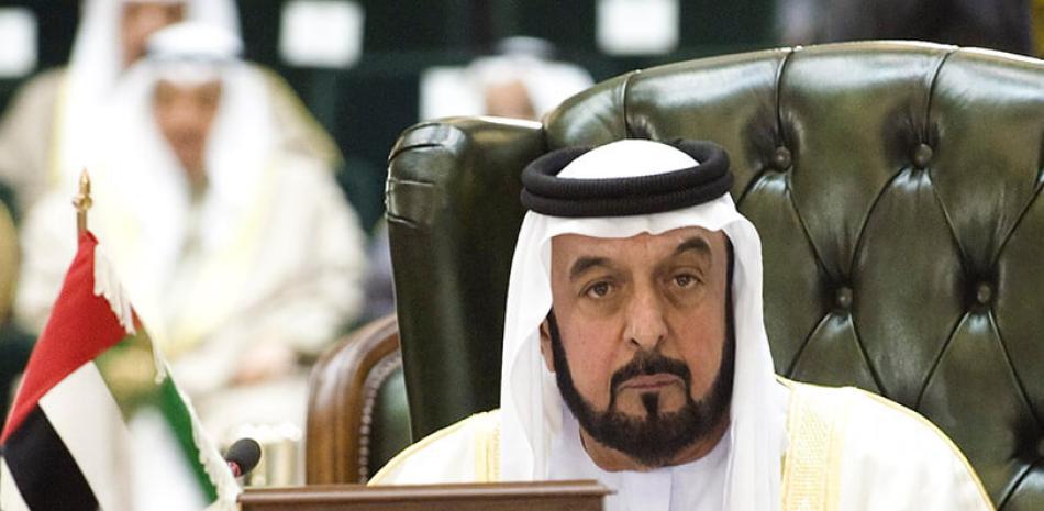 Presidente de Emiratos Árabes Unidos, jeque Jalifa bin Zayed Al Nahayan. Fuente externa.