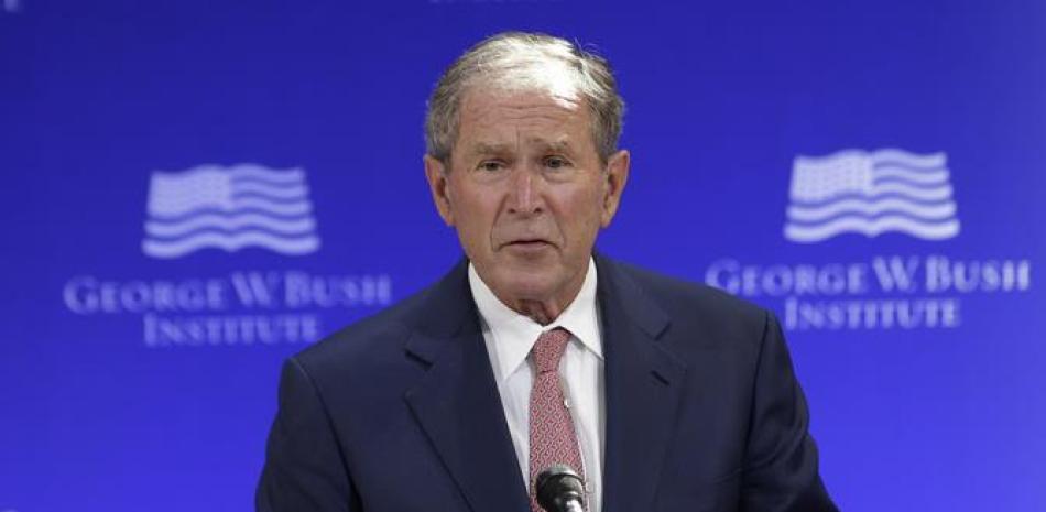 Foto de archivo de George W. Bush. Fuente: Seth Wenig/AP.