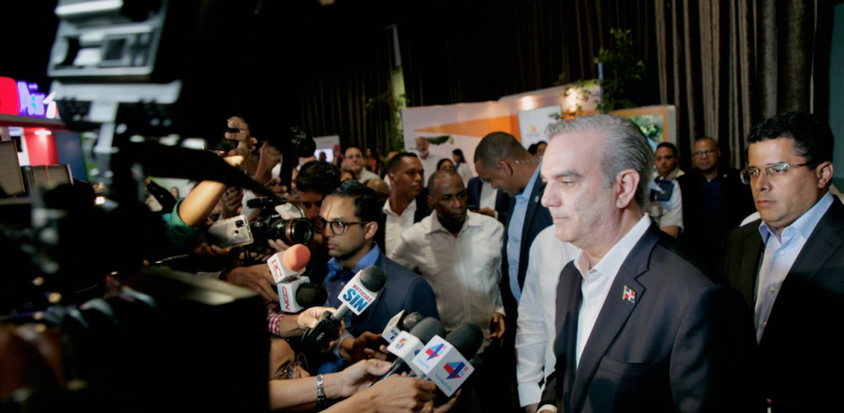 Presidente Luis Abinader. Foto LD.