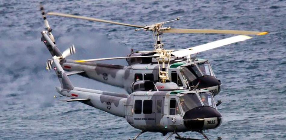 Se trató de un helicóptero Bell UH-1H II “Huey 2”, matrícula FAD 3067 de la Fuerza Aérea de República Dominicana.