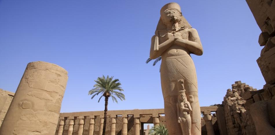 Estatua en el Templo de Karnak en Luxor, Egipto. ISTOCK