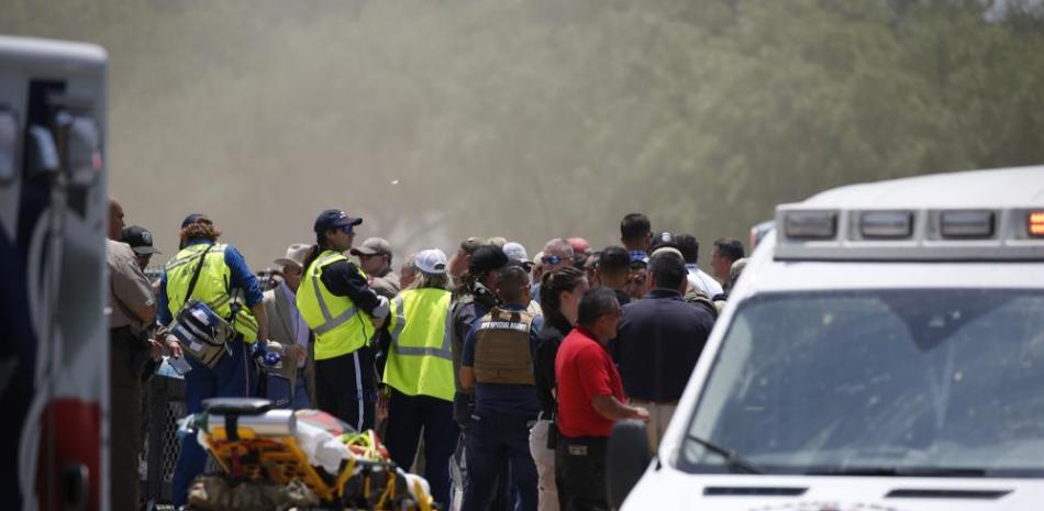 Tiroteo en Texas deja 21 personas muertas. Foto AP