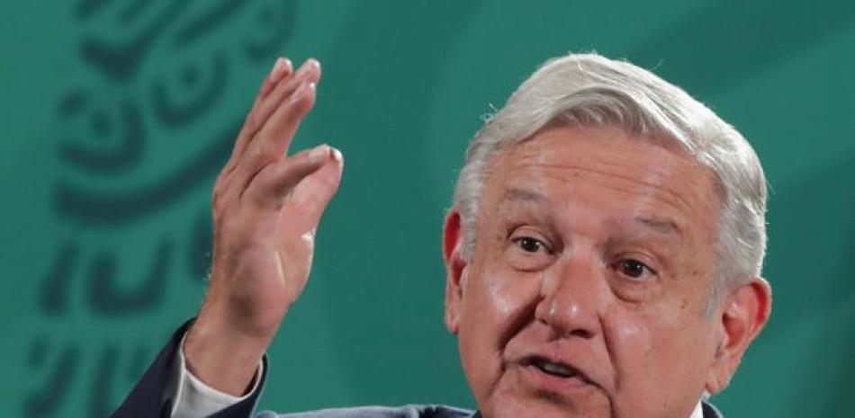 Presidente mexicano López Obrador.