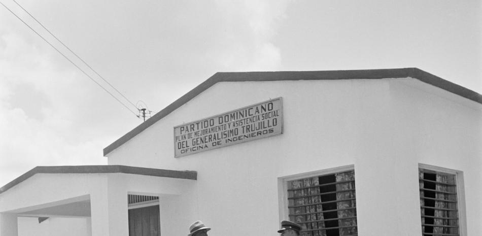 Local del Partido Dominicano, que sustentaba al dictador, en Santo Domingo. Getty Images.