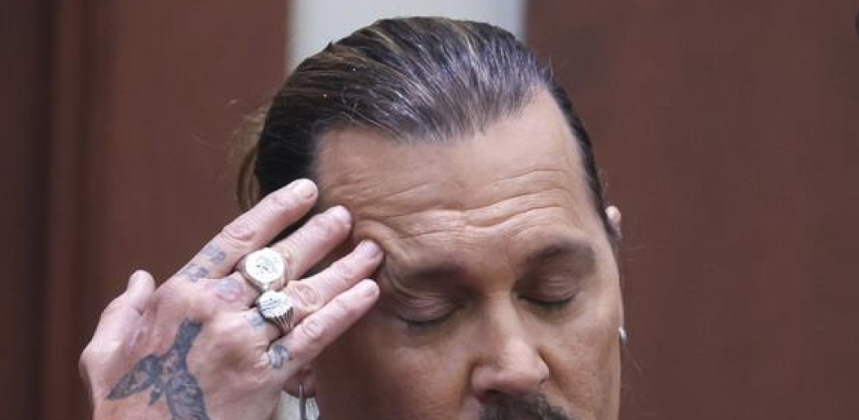 Johnny Depp. Foto vía AP