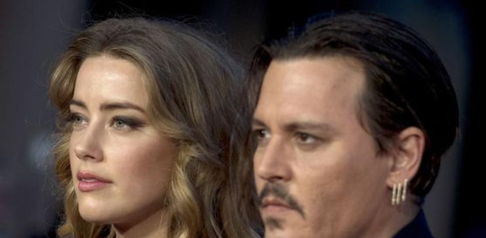 Johnny Depp y Amber Heard, en una imagen de archivo de 2015. (Foto: EFE/Olivier)