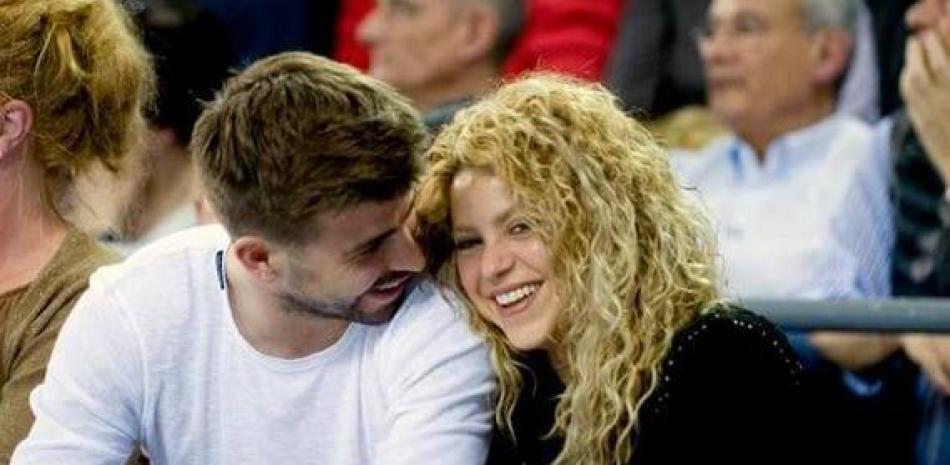 Shakira y Piqué, foto de archivo