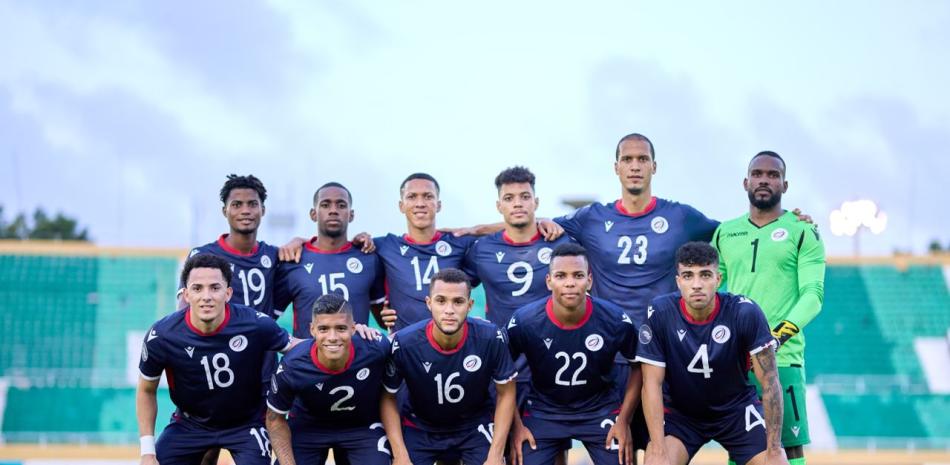 Integrantes de la selección nacional de fútbol masculina que participa en la Liga de las Naciones.