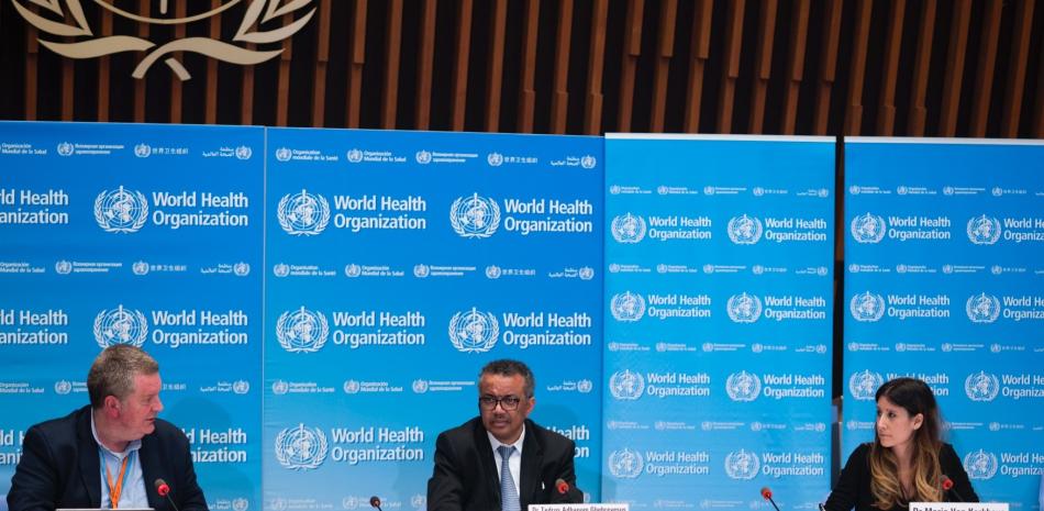 El director general de la Organización Mundial de la Salud, Tedros Adhanom Ghebreyesus, comparece en rueda de prensa para informar sobre la evolución de la pandemia de coronavirus.
Foto: OMS Archivo| EP