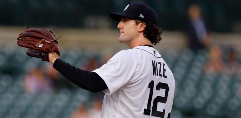 Casey Mize lanzó por última vez el 14 de abril.