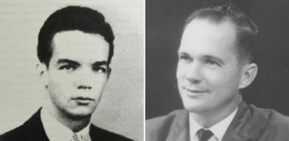 Robert Reid Cabral, a la izquierda, y Donald Reid Cabral, a la derecha.