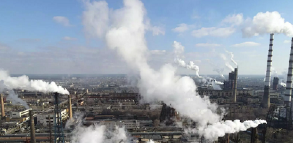 La planta de Azot en Severodonetsk, en la región de Lugansk, Ucrania. Europa press
