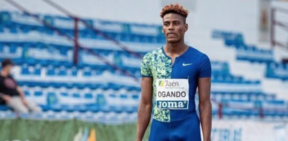 Atleta dominicano Alexander Ogando/ Fotografía del Comité Olímpico Dominicano