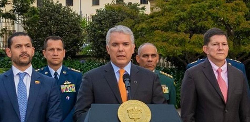 El presidente de Colombia, Iván Duque. Europa press